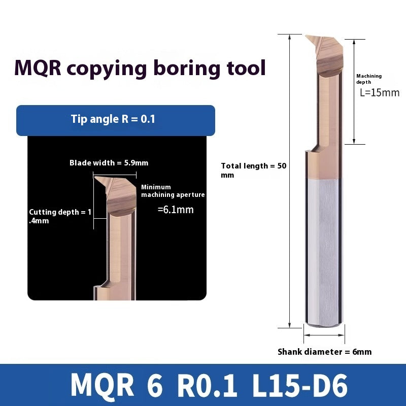 1126-MQR Small Bore Boring Tools CNC Bore Slotting Tools Turning Tools Tungsten Carbide Alloy Shock Resistant Boring Tools Micro Small Bore Boring Tools Shandong Denso Pricision Tools Co.,Ltd.